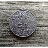 Werty71 Польша 20 грошей 1923