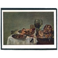 Виллем Клас Геда. Завтрак с ежевичным пирогом. Гаш.1956