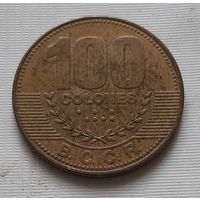 100 колон 2014 г. Коста-Рика