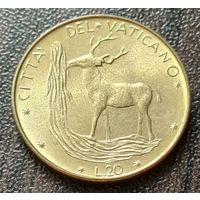 Ватикан 20 лир, 1970   ( 1-1-4 )