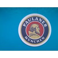 Подставка под пиво PAULANER MUENCHEN. Германия