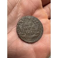 Монета. Деньга 1738г