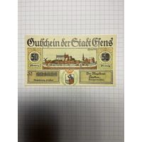 Нотгельд 50 пфеннигов (Германия Веймарская республика). -2612