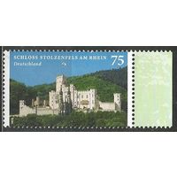 Германия. Замки. Штольценфельс на Рейне. 2014г. Mi#3049.
