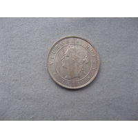 Ямайка 1/2 пенни 1871 год Виктория