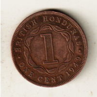 Британский Гондурас 1 цент 1949