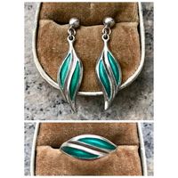 Серьги и кольцо комплект