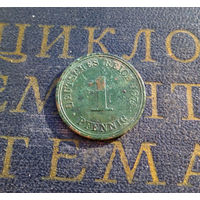 1 пфенниг 1874 А Германская Империя #01