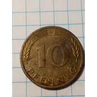 10 пфеннигов ФРГ 1994 A год