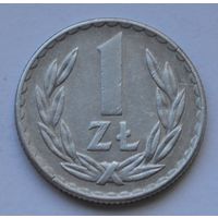 Польша, 1 злотый 1975 г.