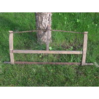 Пила старинная