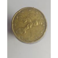 20 евроцентов Италия 2002 год лот 40