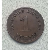 Германия 1 пфенниг, 1900 А  2-12-50