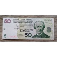 Werty71 Аргентина 50 Песо 2006 банкнота