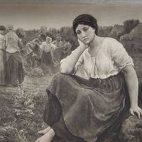ОТДЫХЪ. Энциклопедическая гравюра СПБ. 19-20века 24х16см. РАСПРОДАЖА КОЛЛЕКЦИИ.