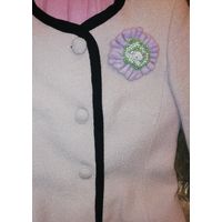 Брошь из валяной шерсти оригинальная, ручная работа.