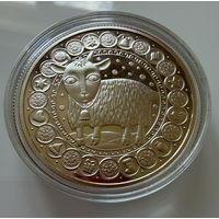 1 рубль 2009 г.  Козерог.   Беларусь