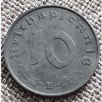 10 рейхспфеннигов 1943 Е
