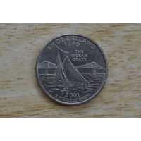 США 25 центов 2001