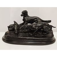 Все лоты с 1р.Собаки на охоте Касли чернильница