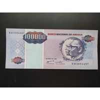 Ангола. 100 000 кванза (образца 1995 года, P139, UNC)