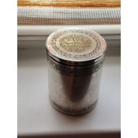 Баночка посеребренная