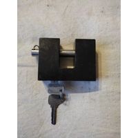 Замок навесной, 2 ключа, реставрация. См. описание.