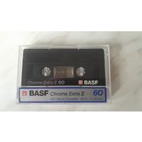 Хромовая аудиокассета BASF Chrome Extra II 60 (60 минут)