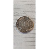 Словения 10 толар 2001