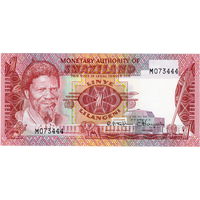 Свазиленд, 1 лилангени обр. 1974 г., UNC