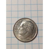 10 центов США 2018 Р год