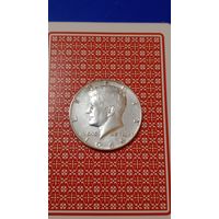 США 1/2 доллара 1966 серебро