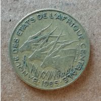 Центральная Африка (BEAC) 10 франков, 1985 г., KM# 9