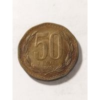 Чили 50 песо 1999