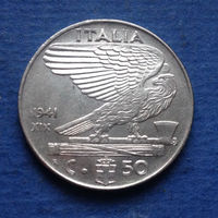Италия 50 чентезимо 1941 магнитная