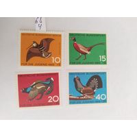 ФРГ 1965  4 м   птицы