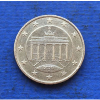 Германия 50 евроцентов 2023 F