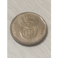 ЮАР 20 центов 2007г. iNingizimu Africa