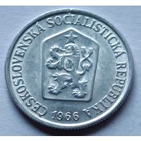Чехия. 10 геллеров 1966 года.