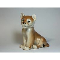 Статуэтка фарфоровая Львёнок ЛФЗ (с рубля)