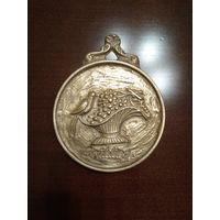 Мини панно бронза 1930-е г. Европа