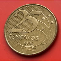 36-07 Бразилия 25 сентаво 2002 г.