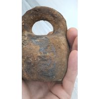 Красивая гирька с клеймом Николай 2