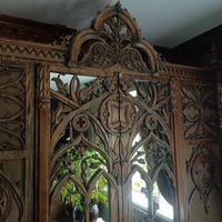 Спальня в готическом стиле