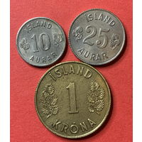 Исландия, 3 монеты