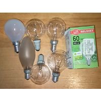 Лампочки BELSVET, 40 и 60 ватт, цена за одну