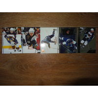 Хоккейные карточки.НХЛ.Atlanta Thrashers-5 карт