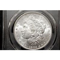 1 доллар 1904 г. США, Теодор Рузвельт. PCGS MS63