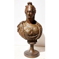 Бюст Екатерина I Бронза