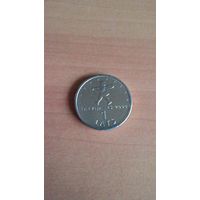 Латвия, 1 лат 2004. Мальчик с пальчик.